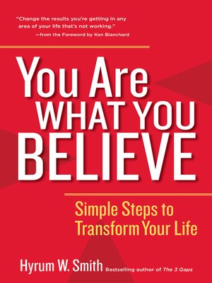 cover image of You Are What You Believe